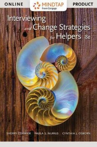 Cover of Mindtap Counseling, 1 Term (6 Months) Printed Access Card for Cormier/Nurius/Osborn's Interviewing and Change Strategies for Helpers