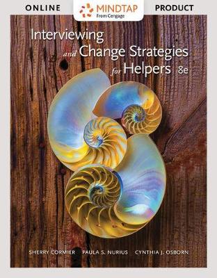 Book cover for Mindtap Counseling, 1 Term (6 Months) Printed Access Card for Cormier/Nurius/Osborn's Interviewing and Change Strategies for Helpers