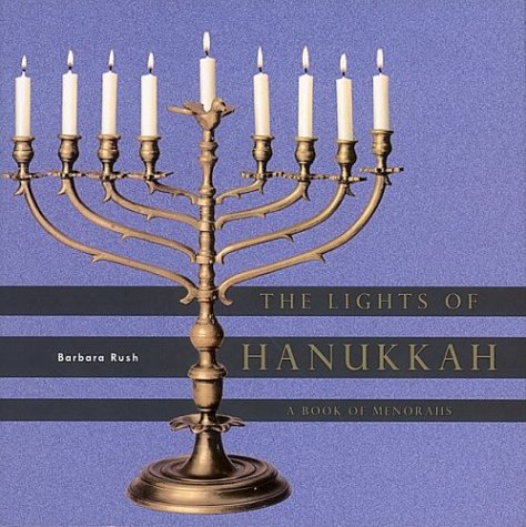 Book cover for Lights of Hanukkah: Book of Menorahs