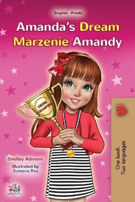 Book cover for Amanda's Dream (English Polish Bilingual Children's Book)