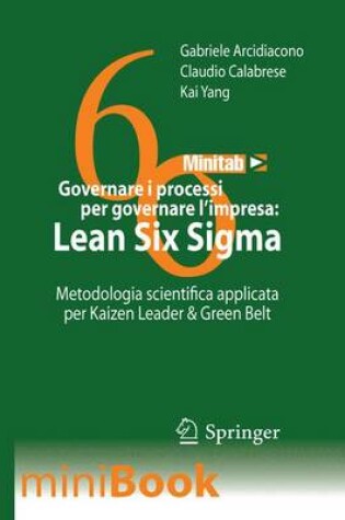 Cover of Governare I Processi Per Governare L Impresa: Lean Six SIGMA
