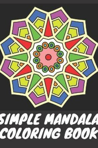 Cover of Simple Mandala Coloring Book