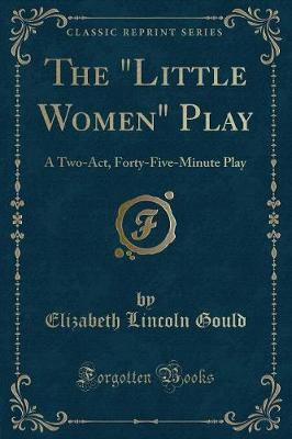 Book cover for The "little Women" Play