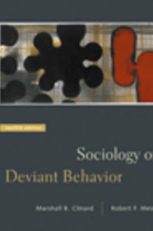 Cover of Sociology of Deviant Behavior