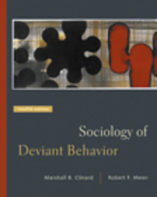 Book cover for Sociology of Deviant Behavior