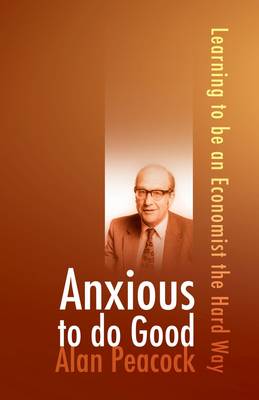 Book cover for Anxious To Do Good