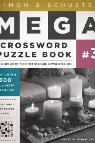 Cover of Simon & Schuster Mega Crossword Puzzle Book #3