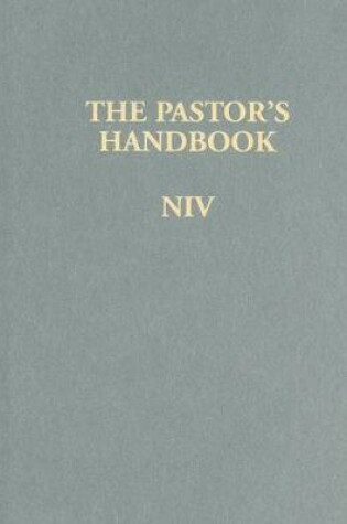 Cover of The Pastor's Handbook NIV