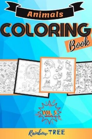 Cover of Animals Coloring Book - Vol 5