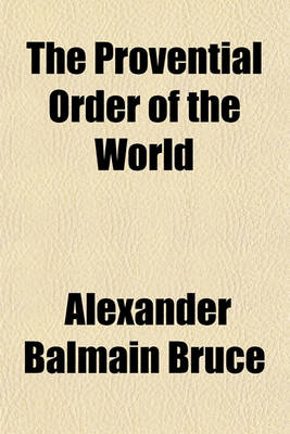 Book cover for The Provential Order of the World