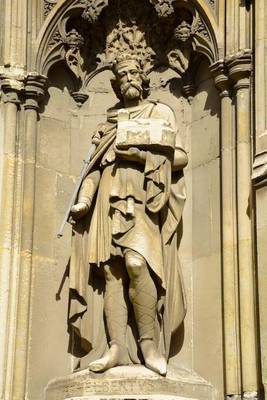 Book cover for Statue of King Ethelbert at Canterbury Cathedral England Journal