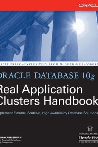 Cover of Oracle Database 10g Real Application Clusters Handbook