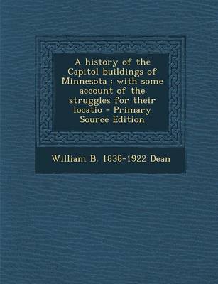 Book cover for A History of the Capitol Buildings of Minnesota