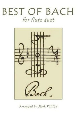 Cover of Best of Bach for Flute Duet