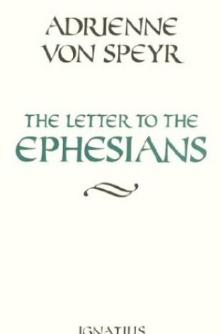 Cover of Letter to the Ephesians