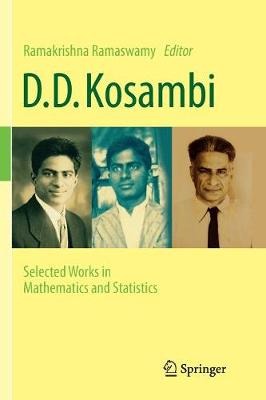 Book cover for D.D. Kosambi