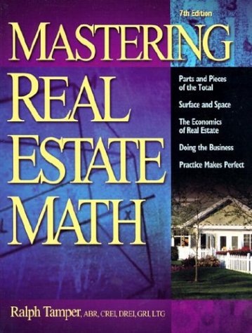 Cover of Mastering Real Estate Math