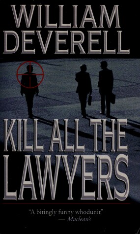 Book cover for Kill All the Lawyers