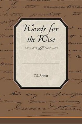 Cover of Words for the Wise (eBook)