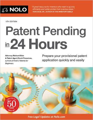 Book cover for Patent Pending in 24 Hours