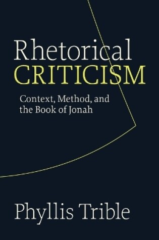 Cover of Rhetorical Criticism