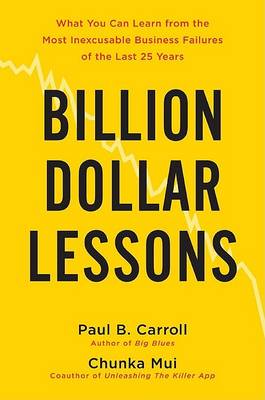 Book cover for Billion-Dollar Lessons