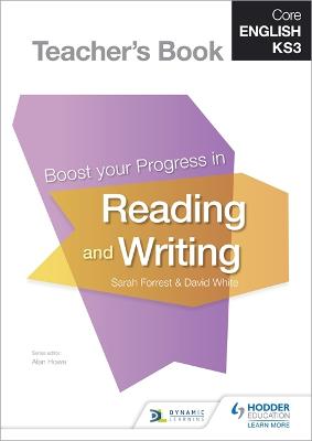 Book cover for Core English KS3                                                      Boost your Progress in Reading and Writing Teacher's Book