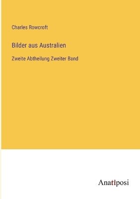 Book cover for Bilder aus Australien