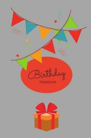 Cover of Birthday Notebook Checkered