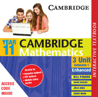 Cover of Cambridge 3 Unit Mathematics Year 11 Enhanced Version Interactive Textbook