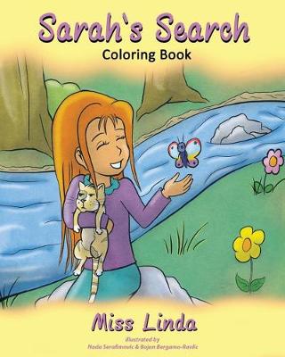 Book cover for Sarah's Search Coloring Book