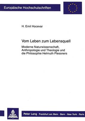 Cover of Vom Leben Zum Lebensquell