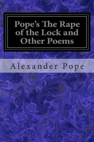 Cover of Pope's The Rape of the Lock and Other Poems