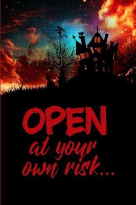 Book cover for Haunted House 'open at Your Own Risk'