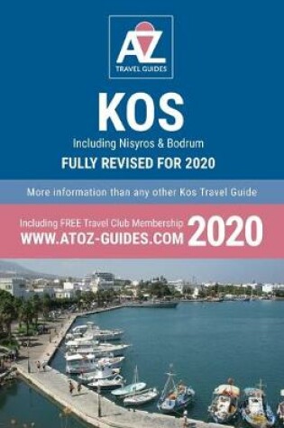 Cover of A to Z guide to Kos 2020, including Nisyros and Bodrum