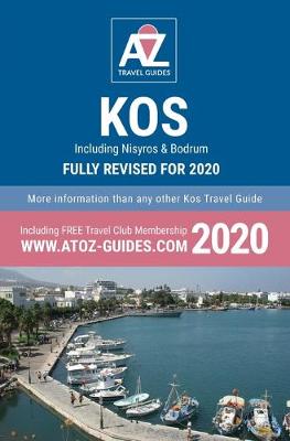Book cover for A to Z guide to Kos 2020, including Nisyros and Bodrum