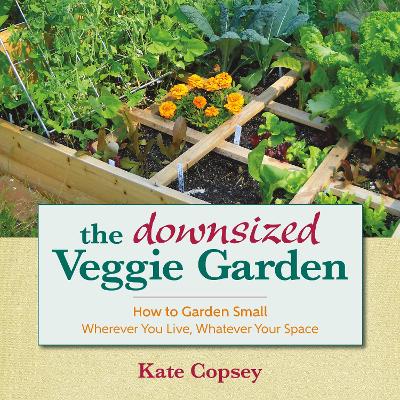 Book cover for The Downsized Veggie Garden