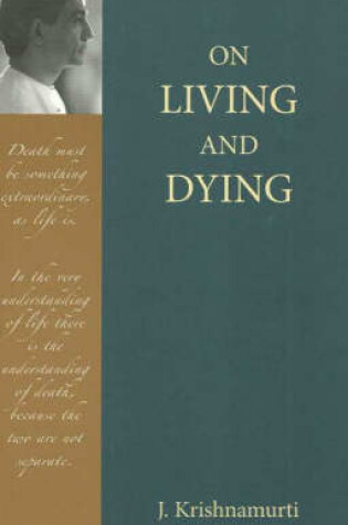 Cover of On Living and Dying