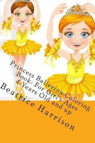 Cover of Princess Ballerina Coloring Book