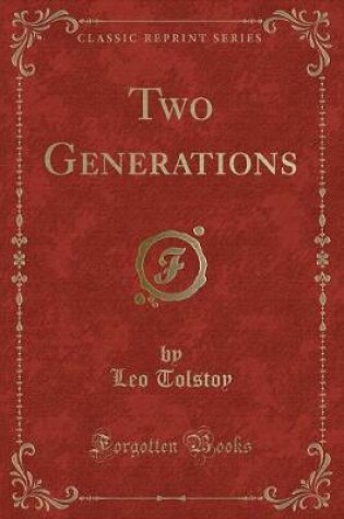 Cover of Two Generations (Classic Reprint)
