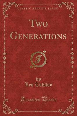 Book cover for Two Generations (Classic Reprint)