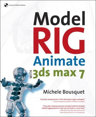 Book cover for Model, Rig, Animate with 3ds max 7