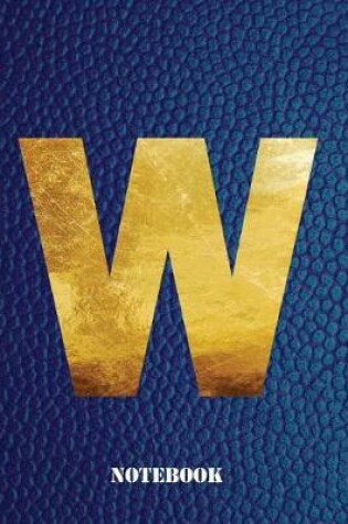 Cover of W Notebook