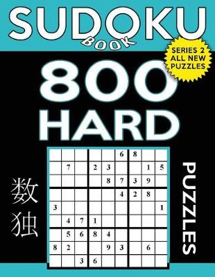 Book cover for Sudoku Book 800 Hard Puzzles