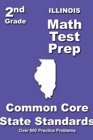 Cover of Illinois 2nd Grade Math Test Prep