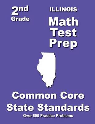 Book cover for Illinois 2nd Grade Math Test Prep