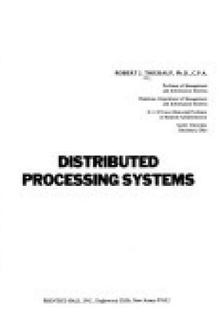 Cover of Distributed Processing Systems