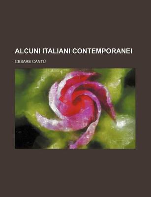 Book cover for Alcuni Italiani Contemporanei