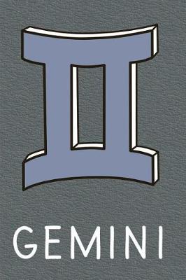 Book cover for Gemini Zodiac Sign Notebook