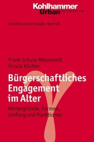 Cover of Burgerschaftliches Engagement Im Alter